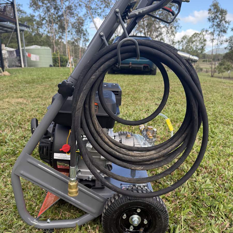 ToolPRO pressure washer high pressure hose detail